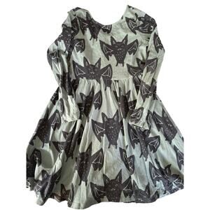 Tea collection light green bat dress size 7